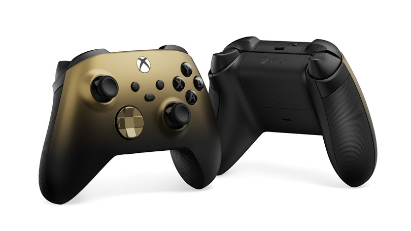 Xboxコントローラに数量限定の新色『ゴールド シャドウ』、デザインラボに限定色『コズミック シフト』など『シフト』シリーズ追加