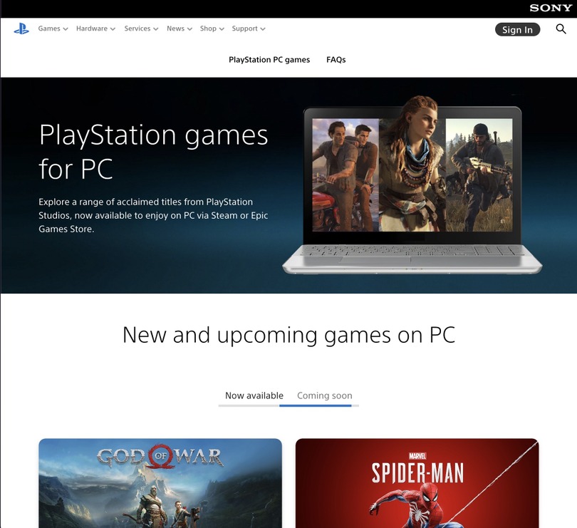 ソニー、独自のPCゲームランチャーを準備中？スパイダーマンに「PlayStation PC Launcher」の記述