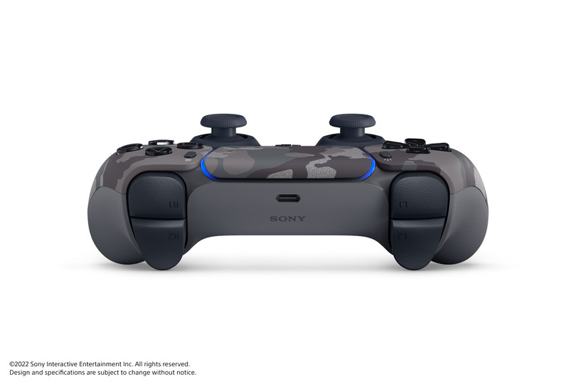 PS5に新色『グレー カモフラージュ』カバー。DualSenseコントローラ、Pulse 3Dヘッドセットも揃うコレクション
