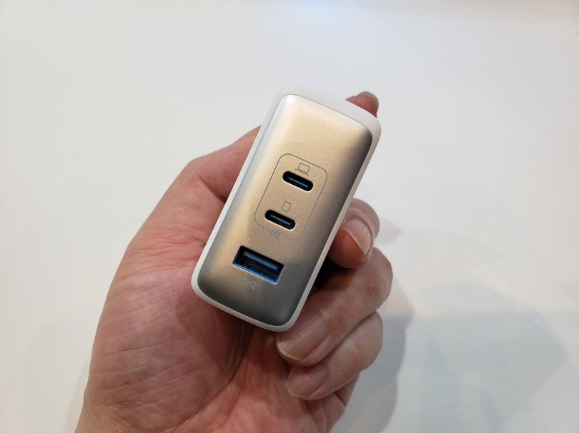 Anker 736 Charger発売。最大100W USB急速充電器が約35％小型化、C2A1の3ポート構成