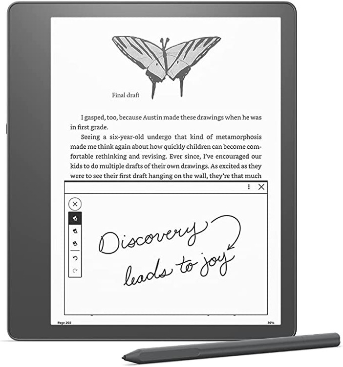 Kindleで手書きメモができる、ペン付属「Kindle Scribe」予約開始。iPadクラスのサイズと重さで47,980円から