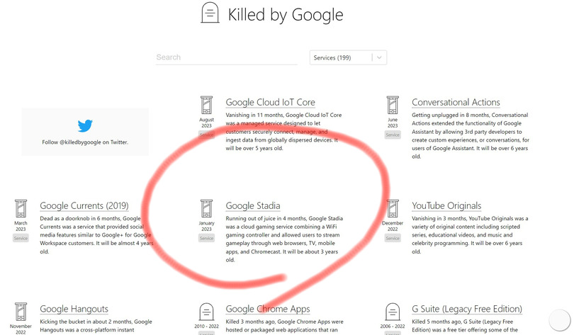 GoogleがクラウドゲーミングStadiaを終わらせるまでの流れを追う（Google Tales）