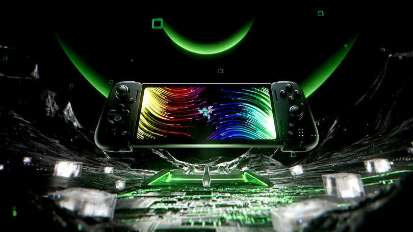 Android携帯ゲーム機 Razer Edge 発表、144Hz有機EL画面に着脱式コントローラのクラウドゲーム志向