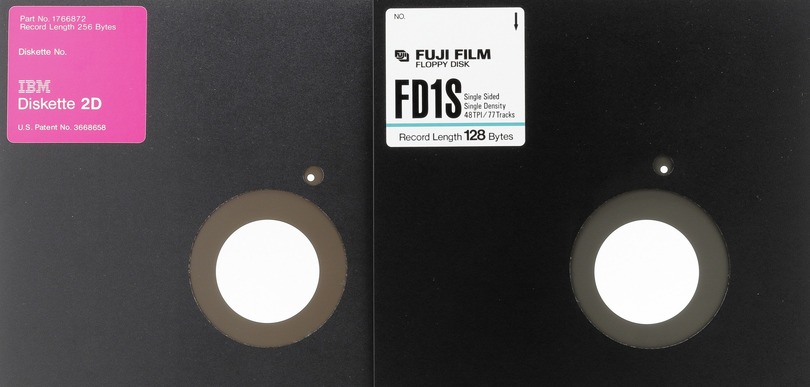 パンチカードの置き換えから始まった元祖「8インチフロッピーディスク」（400KB～、1972年頃～）：ロストメモリーズ File007