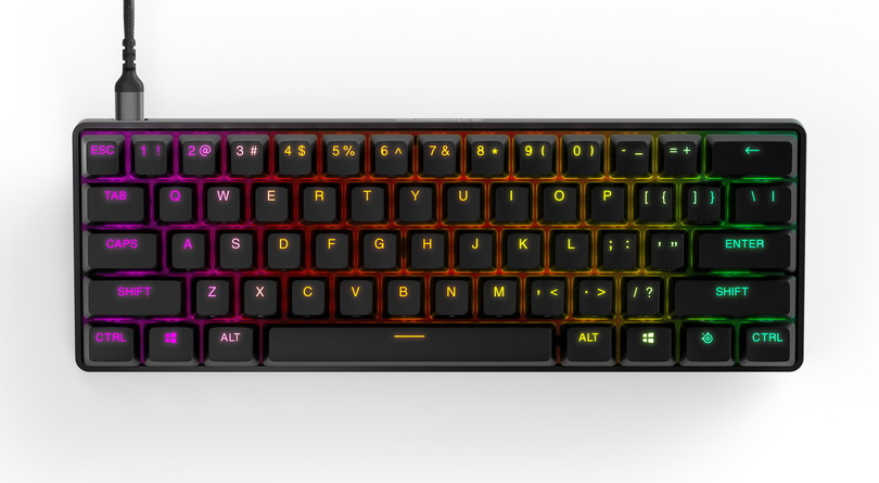 「世界最速キーボード」にHHKB系高級小型版SteelSeries Apex Pro Mini発表。無線兼用モデルも