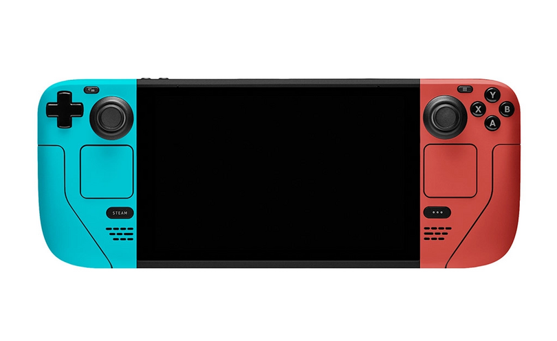 Steam DeckをNintendo Switch化する「SwitchDeck」ケースとスキン発売。背面ロゴがひどい