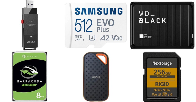 SSDやHDD、microSDなどストレージが過去最安級の特価に。Amazon新生活セール #てくのじDeals
