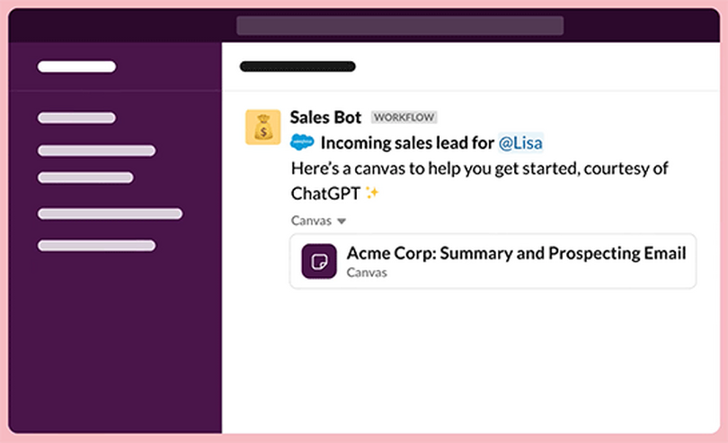 Slack、ユーザー独自の大規模言語モデルも統合できる「Slack GPT」発表。未読スレッドの要約、顧客ごとのメール提案など多機能