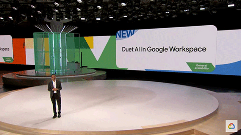 Google「Duet AI」サービス多数発表。Gmail代筆やMeet議事録、データ分析からコード生成まで全面採用（Google Cloud Next '23）