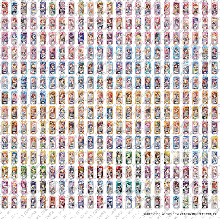 アイドル322人から選べる歩数計 タニタ アイドルマスターのコラボ第4弾 05年の初代キャラも商品化 2枚目の写真 画像 Technoedge テクノエッジ