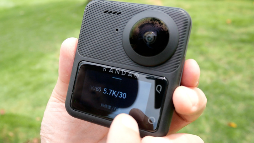 お手頃価格の高解像度360度アクションカメラ「Qoocam 3」を先行動画レビュー