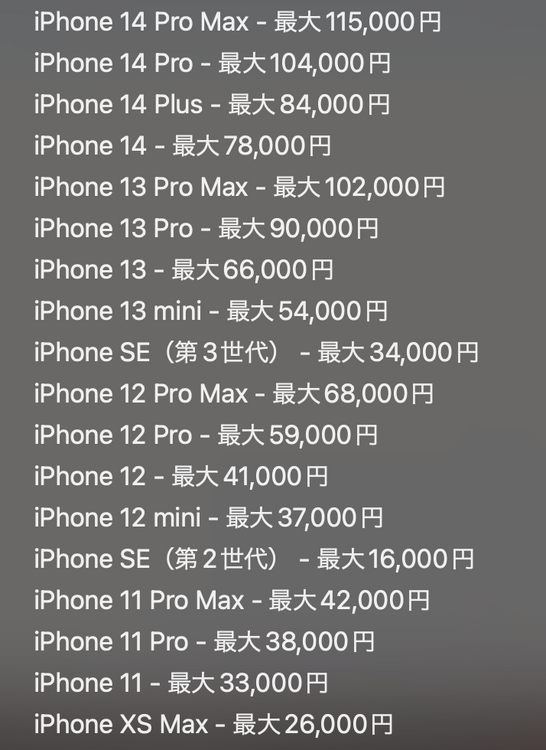 USB-C搭載iPhone 15の国内価格は12万4800円スタート。iPhone 15 Proは15万9800円から、価格マックスの15 Pro Max 1TBは24万9800円