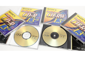 容量2倍を実現した倍密度のDDCD規格用光ディスク「DD-R」「DD-RW」（1.3GB、2001年頃～）：ロストメモリーズ File029（再掲） 画像