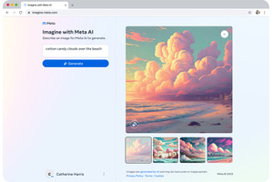 Meta、AIで写真の上下を生成して縦長にする機能・画像生成AIのウェブサービスなど公開。見えない電子透かしを追加 画像