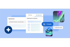 Google、Chromeのタブ増えすぎ問題をAIで解決。スマートタブ整理やどこでも文例生成など3つの実験AI機能を導入 画像