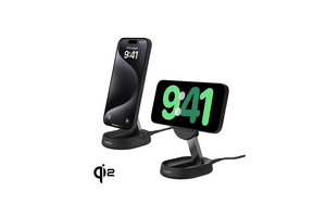 ベルキン、新規格 Qi2対応の折りたたみ充電スタンド発売　2月12日まで5％オフ 画像