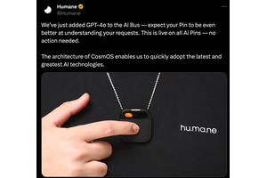 手のひら投影AIデバイス「Humane Ai Pin」はGTP-4oとGemini両刀使い。アップデートされた使い勝手をチェックした 画像