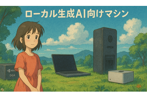 ローカル生成AIのためのマシンって、今ならこんな感じ？（CloseBox） 画像