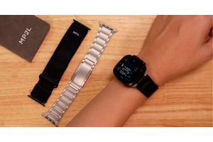 Apple Watchチタンバンド & ナイロンタフバンドの魅力を動画で解説(テクノエッジ購買部) 画像