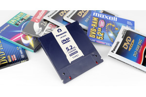 PDの後継? 他のDVD規格と大きく異なる特殊な書換型DVD「DVD-RAM(Ver1.0)」(片面2.6GB、1998年頃~):ロストメモリーズ File043 画像