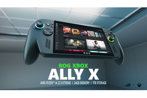 ROG Xbox Ally X発表。待望の携帯XboxゲーミングPC、マイクロソフトとASUS全面協力。Windowsをゲームに最適化 画像