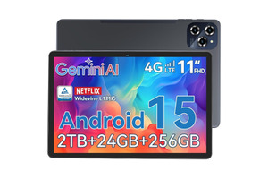 SIMフリー11インチAndroid 15タブレットTabwee W90が41%オフ1万7005円でセール販売中、高コスパと最新Google AI仕様(クーポンコードあり) 画像
