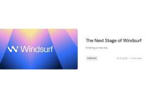 OpenAIのWindsurf買収をGoogleが幹部引き抜きで阻止し、AIコードエディタへ進出か。Windsurfサービスは開発継続表明 画像