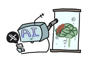 AIも脳が腐る。“Xの人気だが低俗な投稿”を見続けるとAIも品質が低下(生成AIクローズアップ) 画像