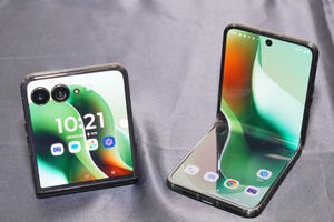 AIキーが追加された「razr 60 ultra」 4.0インチ外画面とLook & Talkで縦折りスマホの活用範囲が広がる（石野純也） 画像