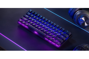 「世界最速キーボード」にHHKB系高級小型版SteelSeries Apex Pro Mini発表。無線兼用モデルも 画像