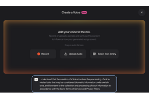 俺のAIクローンと歌い比べてみた結果。Suno v5.5に自分の歌声を登録して自由に歌わせられる「Voice」登場（CloseBox） 画像