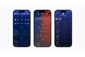 「Apple Sports」アプリが日本を含む170以上の国・地域に拡大、サッカーW杯2026向け新機能も追加 画像