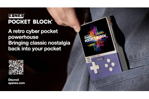 AYANEO傘下のKONKR、世界初のAIゲーミングハンドヘルド「Pocket BLOCK」を発表 画像
