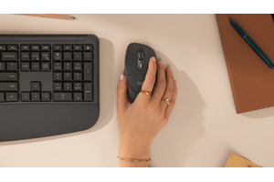 ロジ、ぷにっとしたクッション付き静音マウス「M850」予約開始　快適性重視の新シリーズ Signature Comfort Plus 画像