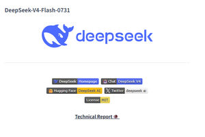 「DeepSeek-V4-Flash」の正式版、重みが商用利用可能で無料公開。量子化版は82.5GBから（生成AIクローズアップ） 画像