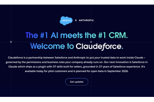 ClaudeにSalesforceを統合した「Claudeforce」、AnthropicとSalesforceが発表。Claudeから営業データ分析や顧客対応 画像