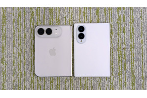 祝 iPhone Duo発売、Galaxy Z Fold8と比較ミニレビュー  ナノテクスチャのしっとり感、カバー画面の使い勝手は？ 画像