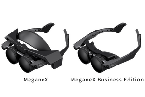MeganeXは25万円で今春発売。5.2K HDR対応OLEDで320gの超軽量VRヘッドセット 画像