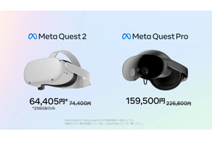 Meta Quest Proが約7万円値下げ、Quest 2も1万円安に価格改定。量販店でもQuest Pro販売へ 画像