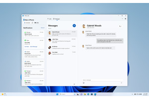 Windows 11で iMessageが使えるiPhone連携機能「Phone Link for iOS」提供開始。導入と使いかた 画像