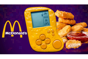 中国マクドナルドがチキンナゲット型の『テトリス』専用ゲーム機発売。完全正規ライセンス製品 画像