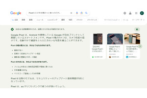 これが新しいAIググる体験か。Googleの生成AI検索「SGE」、日本語実験の現在地（Google Tales） 画像