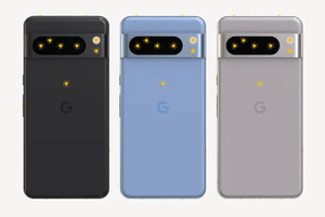 Google Pixel 8 Proの外観やカラバリが公式から流出。温度センサ搭載も確定 画像