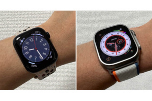 Apple Watch Series 9 / Ultra 2先行レビュー。10月登場のダブルタップを試す、最高輝度アップで直射日光の下で見やすく(西田宗千佳) 画像