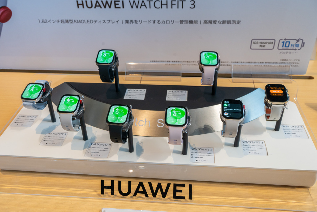 HUAWEI WATCH FIT3発表。側面にクラウン搭載、画面も大型化した 