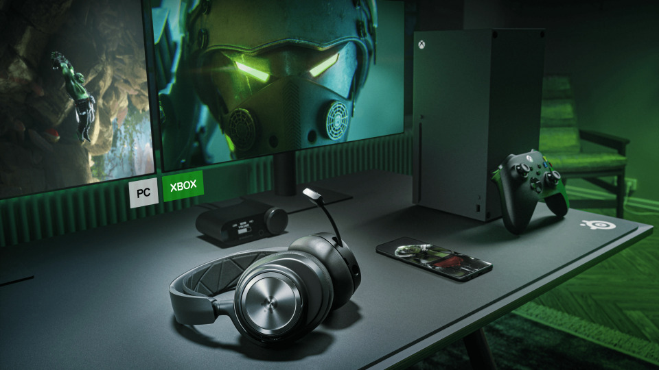 SteelSeries最上位ヘッドセット『Arctis Nova Pro Wireless X』Xbox 