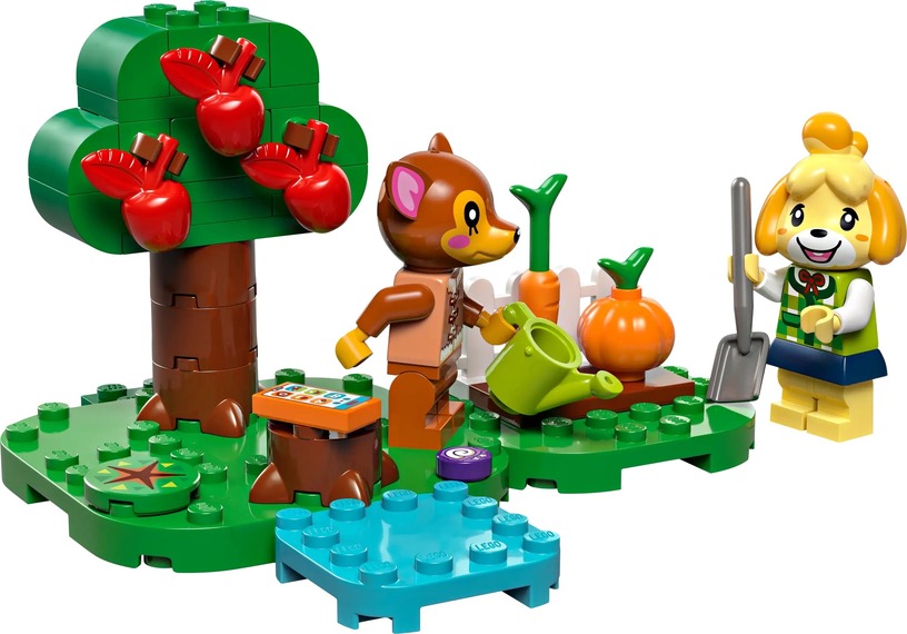 『レゴ どうぶつの森』は2024年3月発売「しずえさん、おうちにようこそ」など全5セット 画像