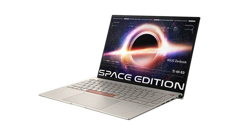 ASUS「宇宙ノートPC」Zenbook 14X OLED Space Edition発売。初代のミール任務から25周年記念 画像