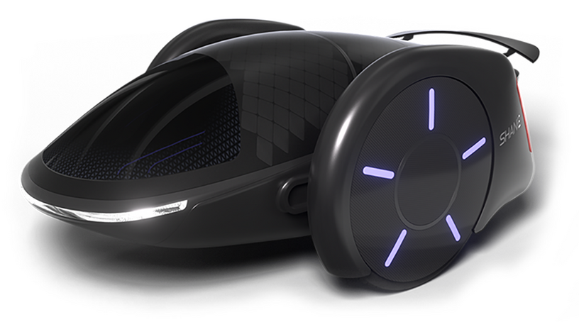ホバーボード発明者が二輪の電気自動車「Shane」コンセプトを発表 画像