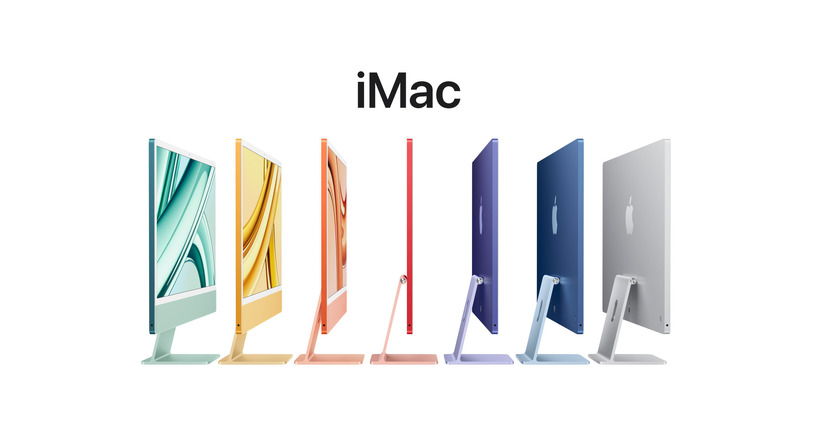 Apple、M3搭載24インチ iMac発表。最大2倍高速な「世界最高のオールインワン」 画像